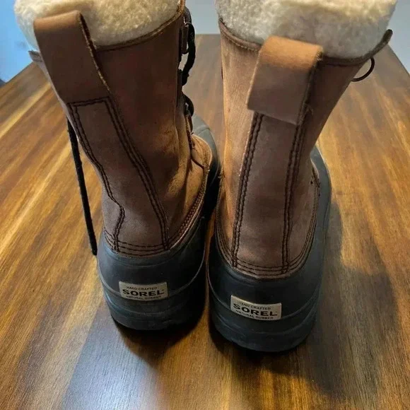 Sorel Caribou Waterproof Winter Snow Boot Size 10 - Picture 6 of 7